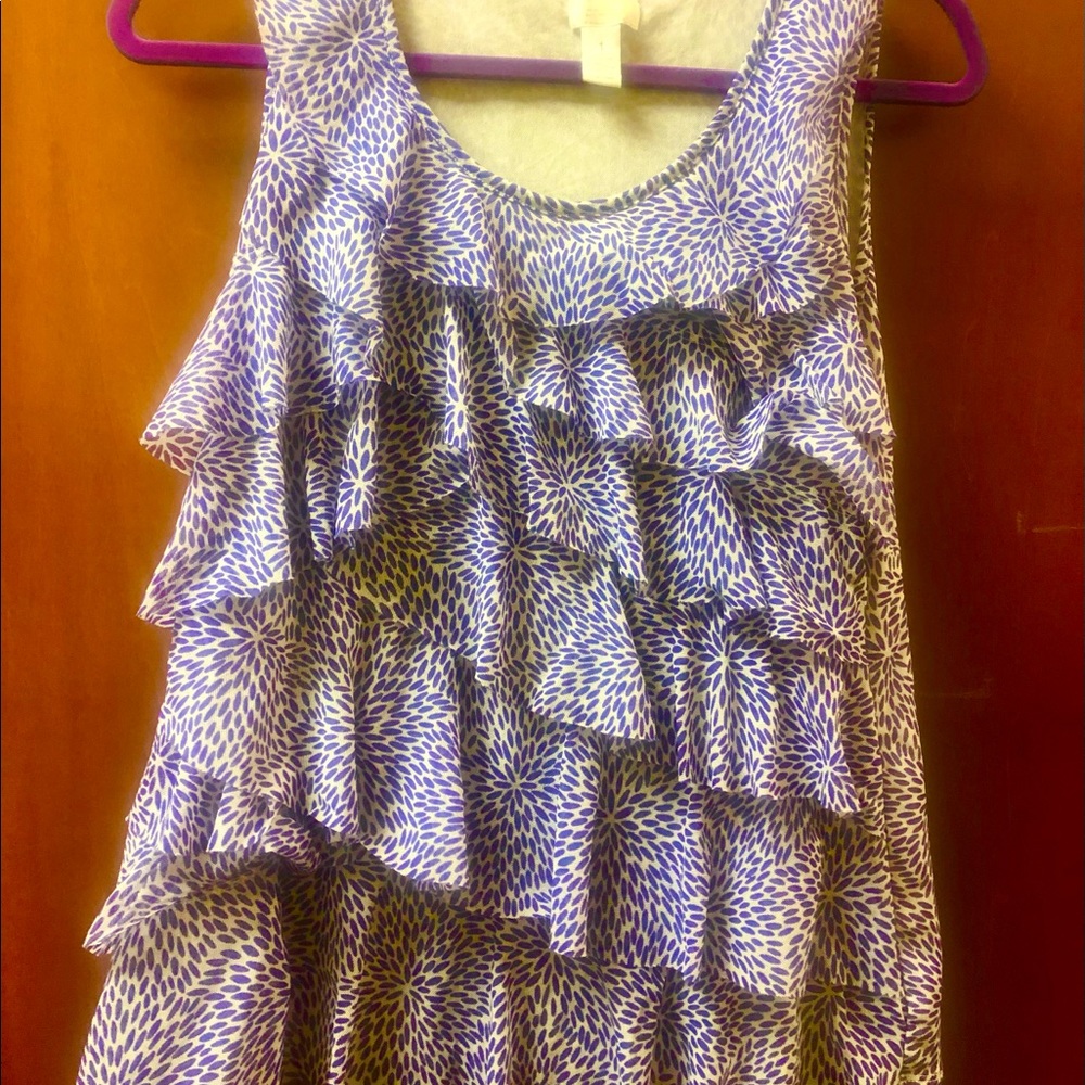 Chico’s ruffled top